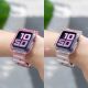 12. Silicone Band Strap Bracelet Case Strap Light Set for Apple Watch 38mm - Yellow