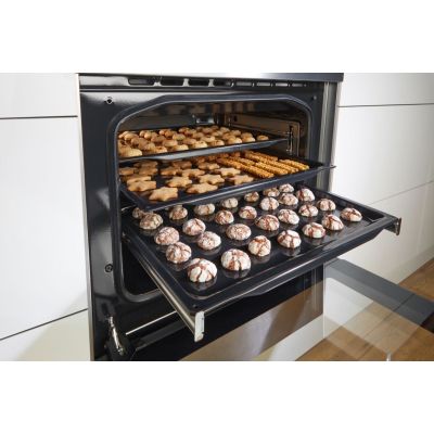 24. GORENJE GECS6B70CLI Retro electric cooker 60 cm | ExtraSteam | AirFry | FrozenBake | cream