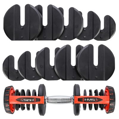 16. SR80 ADJUSTABLE DUMBBELL SET (2 PCS) + STR10 PRO HMS RACK