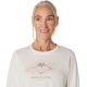 3. ASICS Fujitrail Logo LS Top 2012D315-100 White M