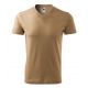 5. T-shirt Malfini V-neck M MLI-10208 sand