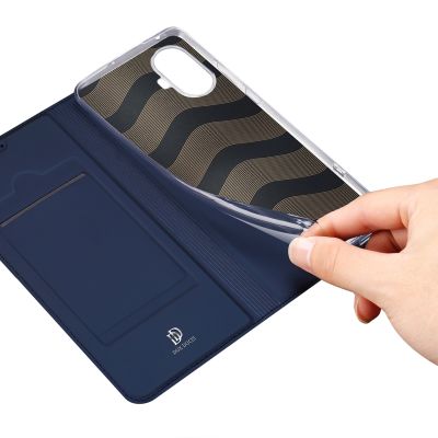 5. Dux Ducis Skin Pro Case for Realme 10 Pro Flip Card Wallet Stand Blue