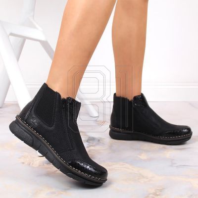 19. Comfortable, insulated ankle boots with zippers Rieker W RKR555