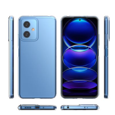 4. Ultra Clear 0.5mm Case Xiaomi Poco X5 5G / Redmi Note 12 5G Thin Cover Transparent