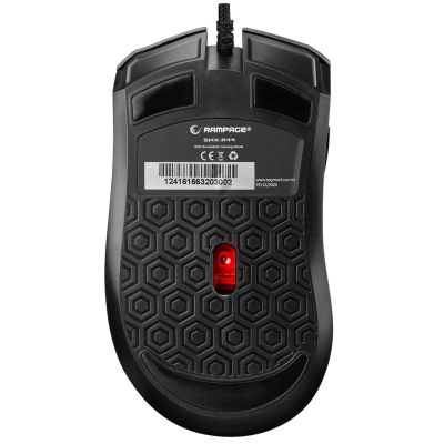 6. RAMPAGE Gaming Mouse SMX-R44 V2 MACRO BLACK 12800 DPI RGB LED