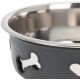 16. DOG AND CAT BOWL STAINLESS STEEL 21x7CM