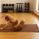14. YOGA AND FITNESS MAT TPE ANTI-SLIP BROWN ENERO FIT