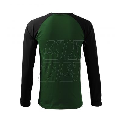 4. T-shirt Malfini Street LS M MLI-13006 bottle green