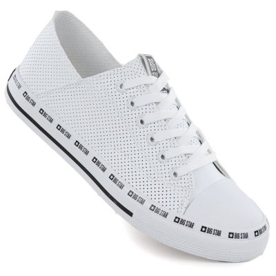 7. Big Star W FF274024 openwork low sneakers white