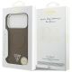 8. Guess Triangle Logo MagSafe case for iPhone 17 Pro - brown