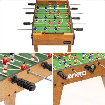 9. WOODEN FOOTBALL TABLE 69x36.5x65CM ENERO