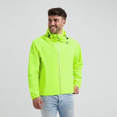 3. Rogelli unisex rain jacket CORE fluor 3XL