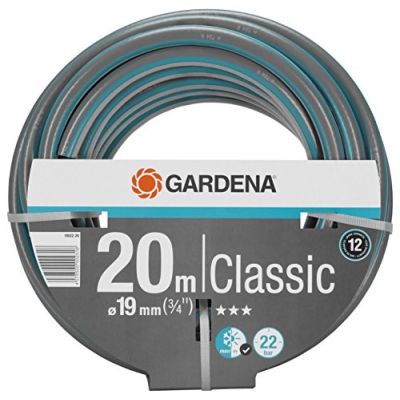 2. Gardena 18022-20 Garden Hose 20m Above Ground Gray, Orange PVC