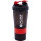 3. FITNESS SHAKER BOTTLE 500ML GRAY RED PURE 2 IMPROVE