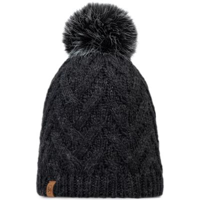 Buff Knitted Fleece Caryn Beanie 13674390110 Black One Size