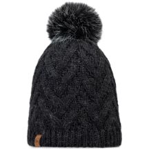 Buff Knitted Fleece Caryn Beanie 13674390110 Black One Size