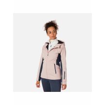 ROSSIGNOL W Softshell Hoodie Jacket Jkt Pink