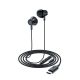 4. Acefast L2 in-ear headphones with USB-C connector, microphone and remote control 1.2 m - black