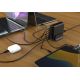 4. GEMBIRD 6-PORT GAN FAST POWER CHARGER (PD) 6XUSB (2X USB-A + 4X USB-C), 75W, BLACK