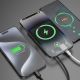5. Dudao K14S+ 10000mAh 22.5W Magnetic Power Bank USB-A + USB-C Compatible with MagSafe with Stand - Black