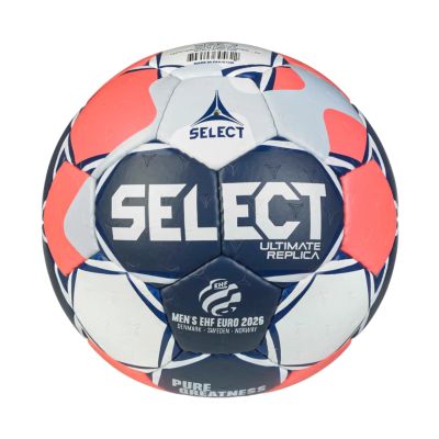 2. Select Ultimate Euro Man 0 v26 Replica Handball White, Navy Blue, Orange 13593