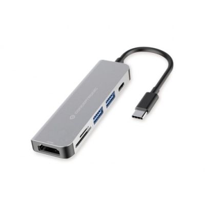 Conceptronic DONN02G USB 3.2 Gen 1 (3.1 Gen 1) Type-C Aluminum Docking Station