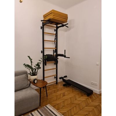 9. GYMNASTIC MATTRESS FOLDABLE BROWN 180CM BENCHK