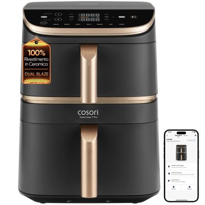 10.8L Cosori Airfryer Turbo Tower Pro Smart Fryer CAF-DC123S-DEUR