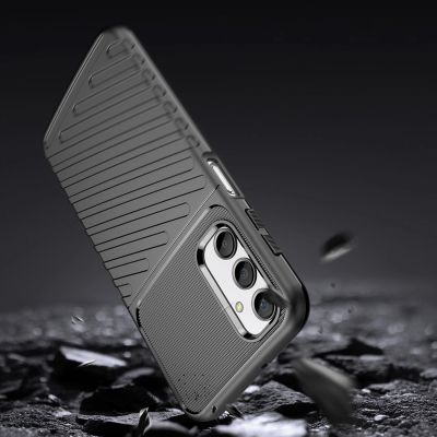 3. Thunder Case case for Samsung Galaxy A24 4G silicone armor case black