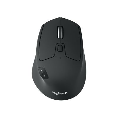 20. Logitech M720 TRIATHLON Mouse 910-004791 (optical; 1000 DPI; black)