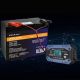 6. QOLTEC STD AGM GEL LIFEPO4 BATTERY CHARGER | RECTIFIER WITH REPAIR FUNCTION | 12-24V | 10A | LCD | 9-STEP CHARGING