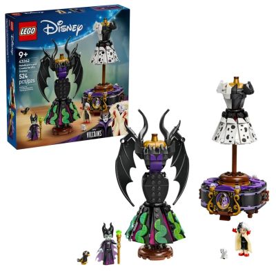 7. LEGO DISNEY CLASSIC 43262 Maleficent and Cruella de Vil Dresses