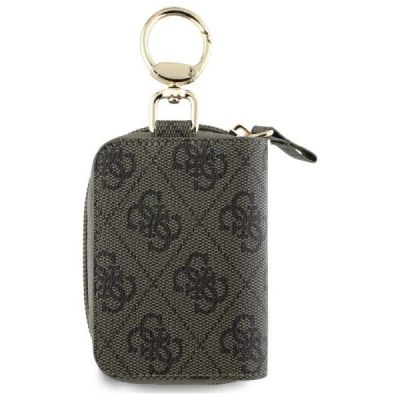 2. Guess Cable Pouch GUABP4DPTW Brown/brown 4G Triangle Cable Pouch