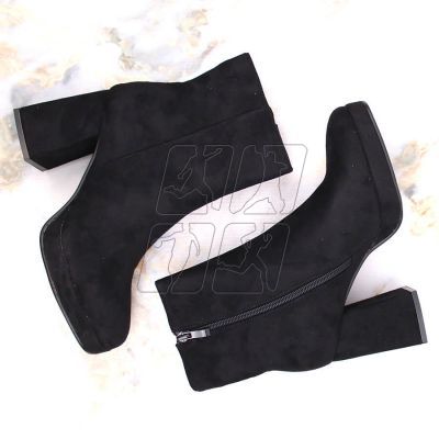 6. Suede ankle boots Jezzi W JEZ411A, black