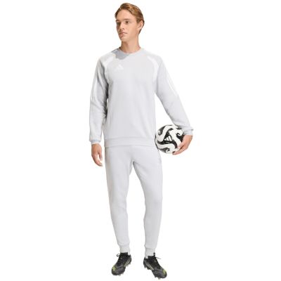 7. Men's adidas Tiro 26 League Sweat Crew Light Gray KF3415