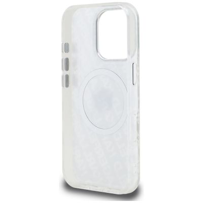 7. Karl Lagerfeld IML Karl Head Logo MagSafe Case for iPhone 16 Pro - Gray