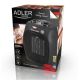 2. Adler AD 7702 fan heater (1500W; 2 heating levels; black)