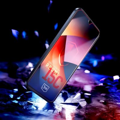 9. 3mk HardGlass tempered glass for Xiaomi Redmi 15C