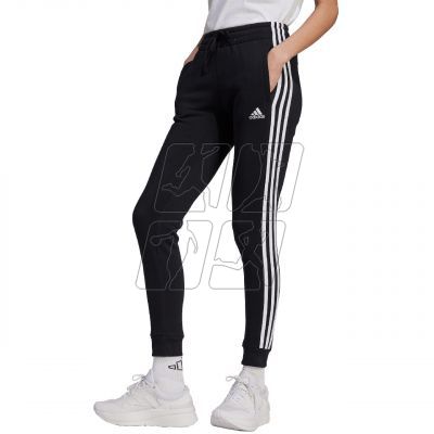 4. adidas Essentials 3-Stripes Fleece W HZ5753 pants