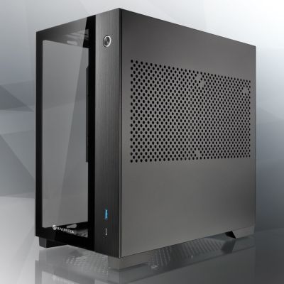 4. RAIJINTEK PAEAN Mini Mini Tower Black