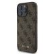 2. Guess 4G Classic iPhone 16 Pro Case - Brown