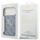 8. Guess 4G Big 4G Classic Logo Case for iPhone 18 Pro Max / 17 Pro Max - Blue and Gold