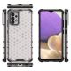 11. Honeycomb case armored cover with a gel frame for Samsung Galaxy A13 5G transparent