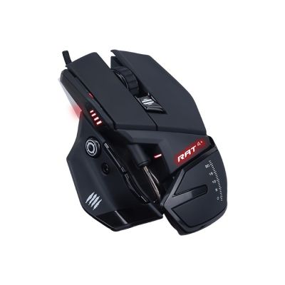2. Mad Catz THE AUTHENTIC RAT 4+ gaming mouse (MR03MCINBL000-0)