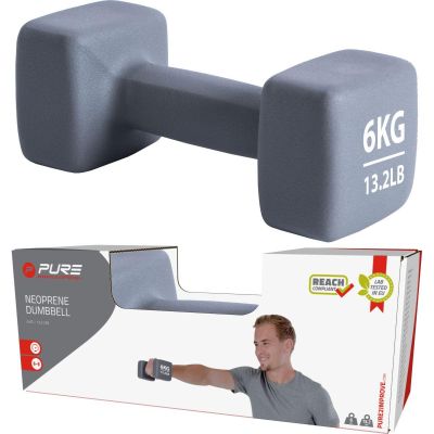 16. NEOPRENE Dumbbell 6KG PURE 2 IMPROVE