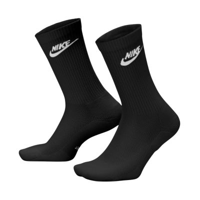 2. Nike Everyday Elevated Socks 3 Pairs Black IH8522 902