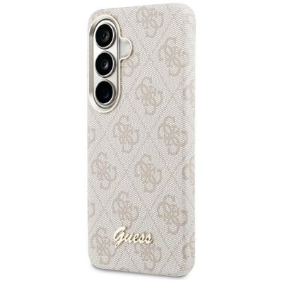 2. Guess 4G Script MagSafe Case for Samsung Galaxy S26 - Pink