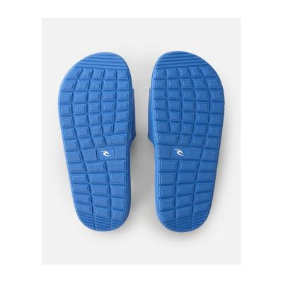 4. RIP CURL Icons Bloom Slide-Kids Beach Flip-Flops Blue