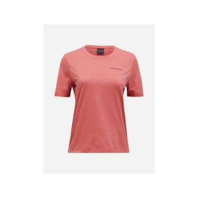 Peak Performance W Explore Logo Tee Pink