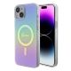 Guess GUHMP15SHITSU iPhone 15 6.1" purple/purple hardcase IML Iridescent MagSafe